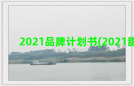 2021品牌计划书(2021甜蜜计划)