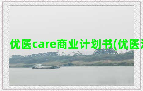 优医care商业计划书(优医汇合法吗)