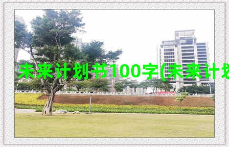 未来计划书100字(未来计划书100字)